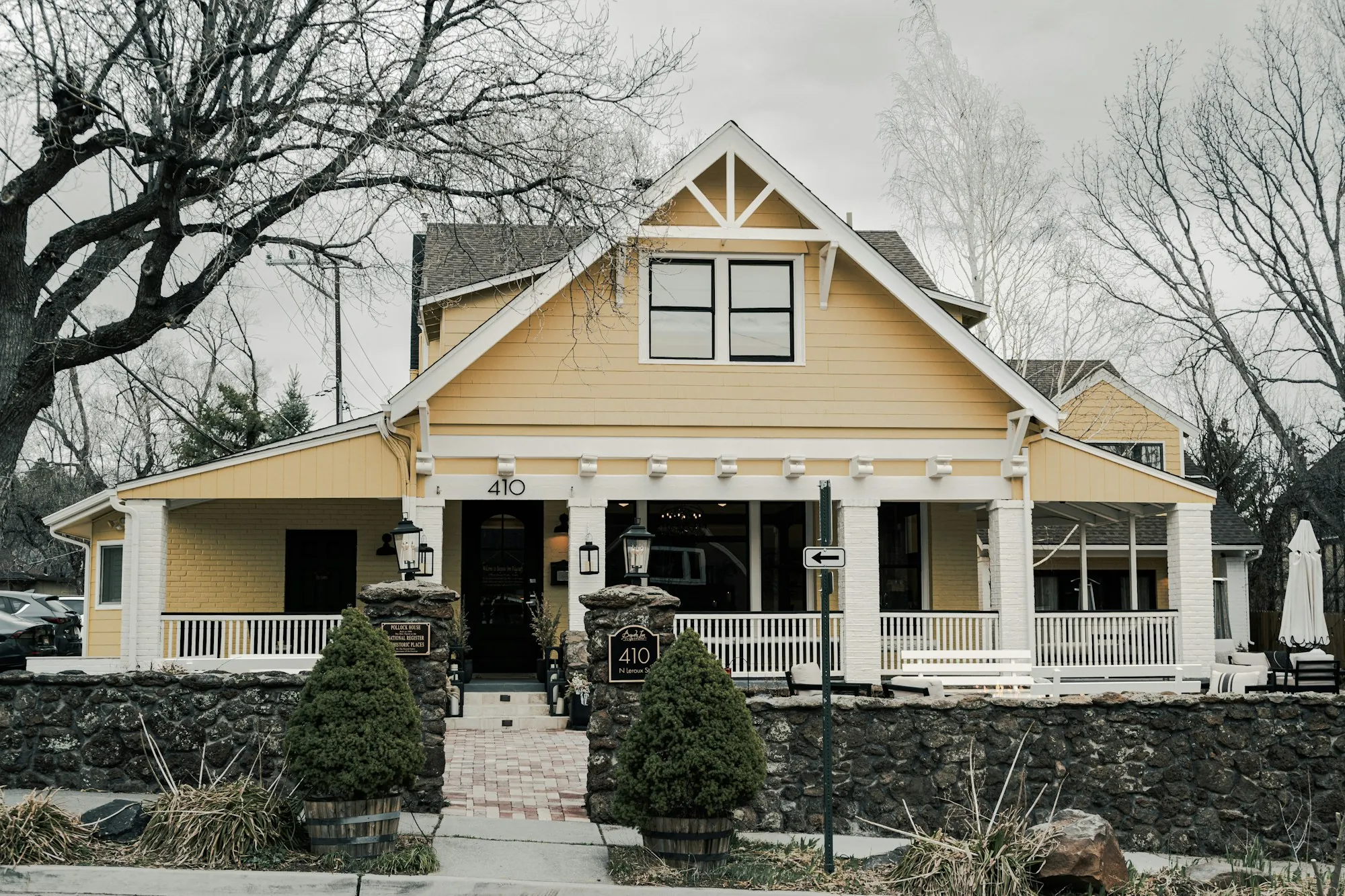 Older craftsman-style home with a porch